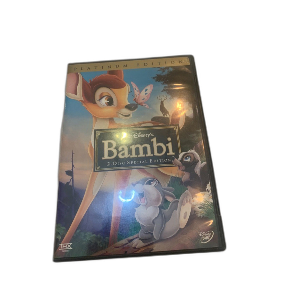 Disney Bambi DVD Platinum Edition 2-Disc Special Edition 2005 Digitally Restored
